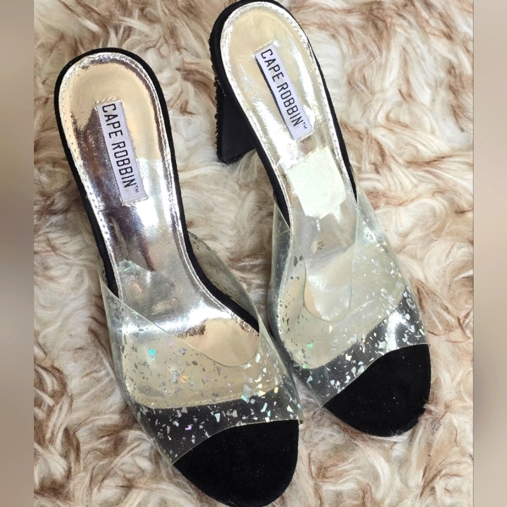 Cape Robbin Open Toe Women's Heels Size 7.5M 🌴